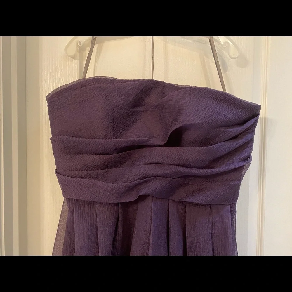 Vera wang prom dress in amethyst.